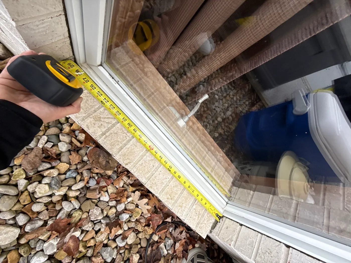 Window replacement documented in Saxony